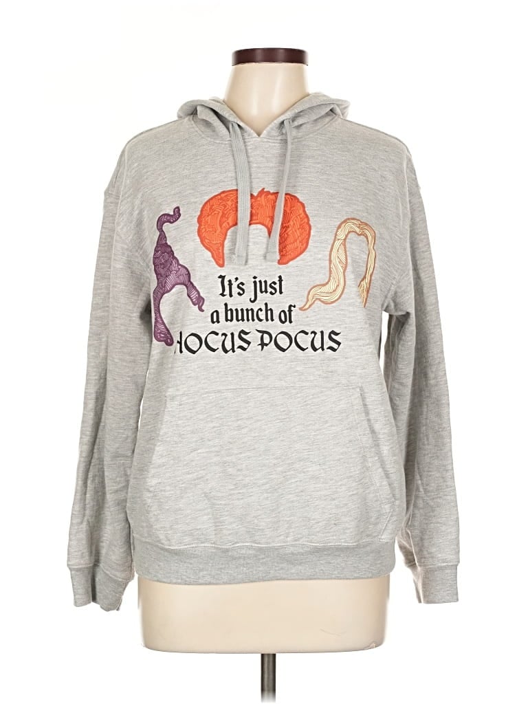 Pre-owned Disney Pullover Hoodie In White