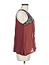 Studio Y 100% Polyester Burgundy Sleeveless Blouse Size M - photo 4