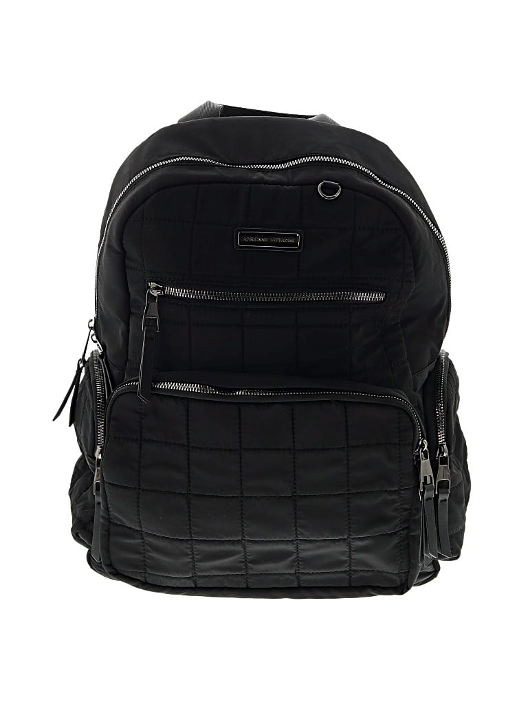 Pre-owned Adrienne Vittadini Backpack In Black
