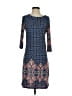 Gilli Paisley Blue Casual Dress Size S - photo 1