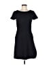 J.Crew Solid Black Casual Dress Size 6 - photo 1