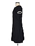 J.Crew Solid Black Casual Dress Size 6 - photo 5
