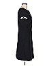 J.Crew Solid Black Casual Dress Size 6 - photo 4