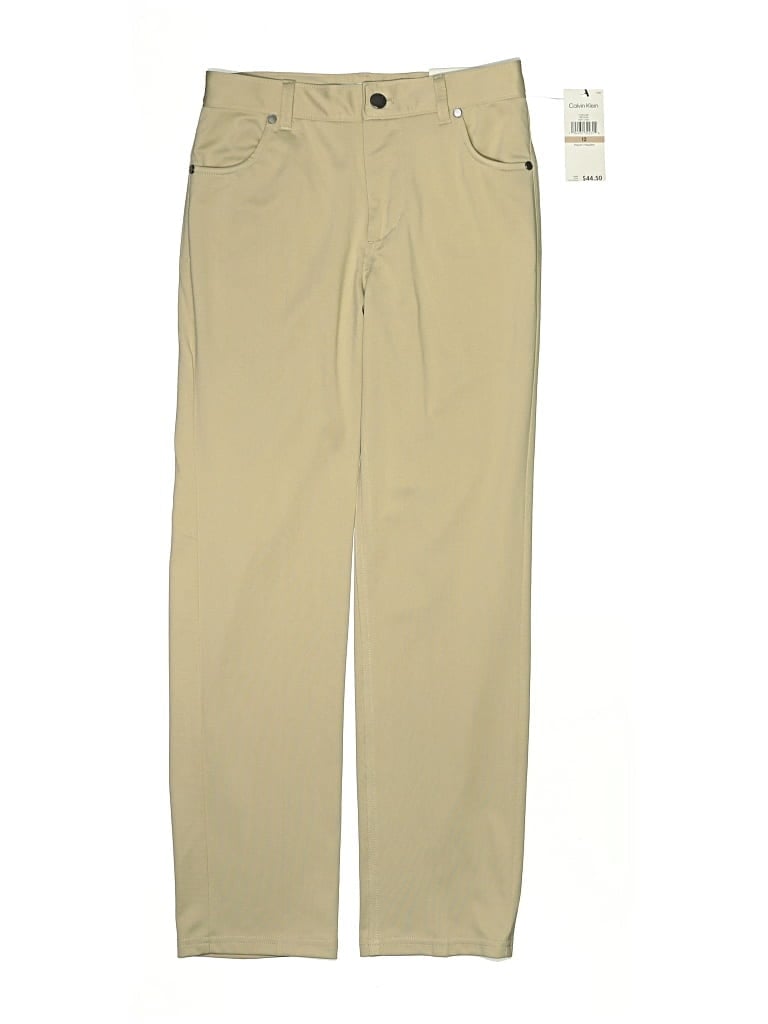 Calvin Klein Kids' Khaki Pant In Neutral