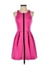 StyleStalker Color Block Pink Cocktail Dress Size 0 - photo 1
