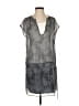 Rory Beca 100% Polyester Gray Casual Dress Size S - photo 1