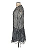 Rory Beca 100% Polyester Gray Casual Dress Size S - photo 5