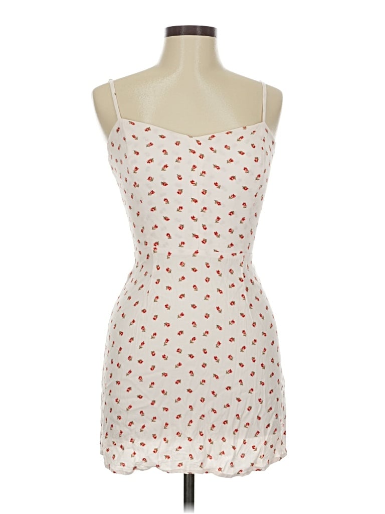 Pre-owned Reformation Cocktail Dress In White