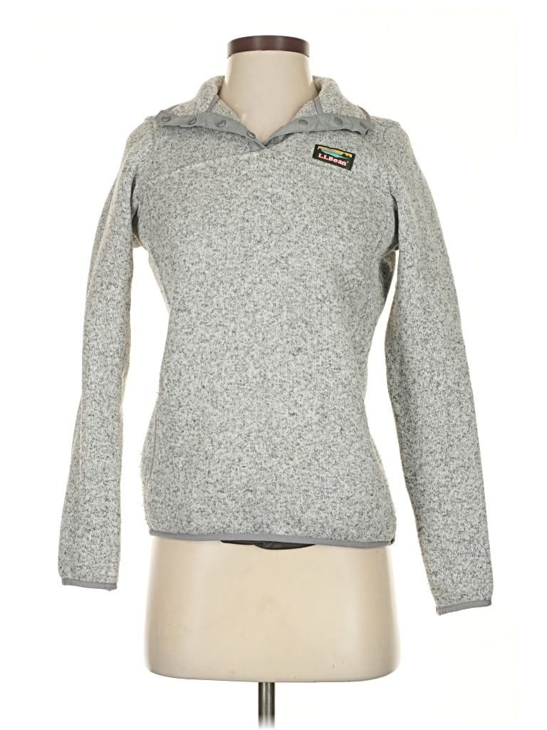 Pre-owned L.l.bean Pullover Sweater In Gray