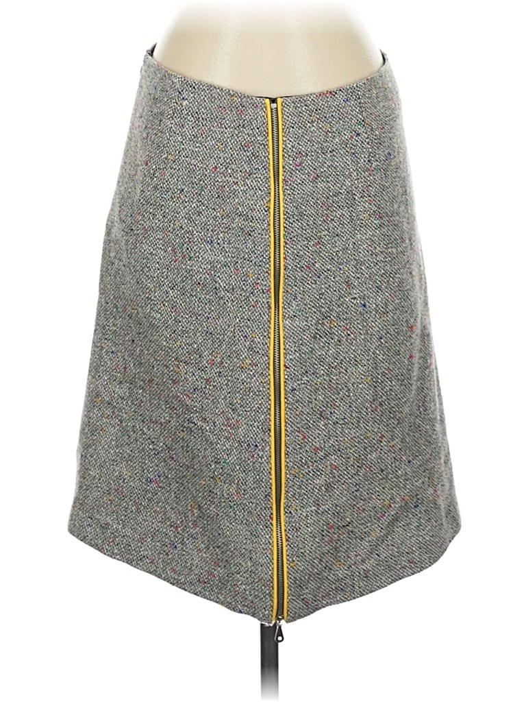 Pre-owned M David Meister Wool Skirt In Gray