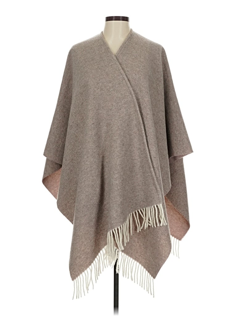 Pre-owned Banana Republic Poncho In Brown