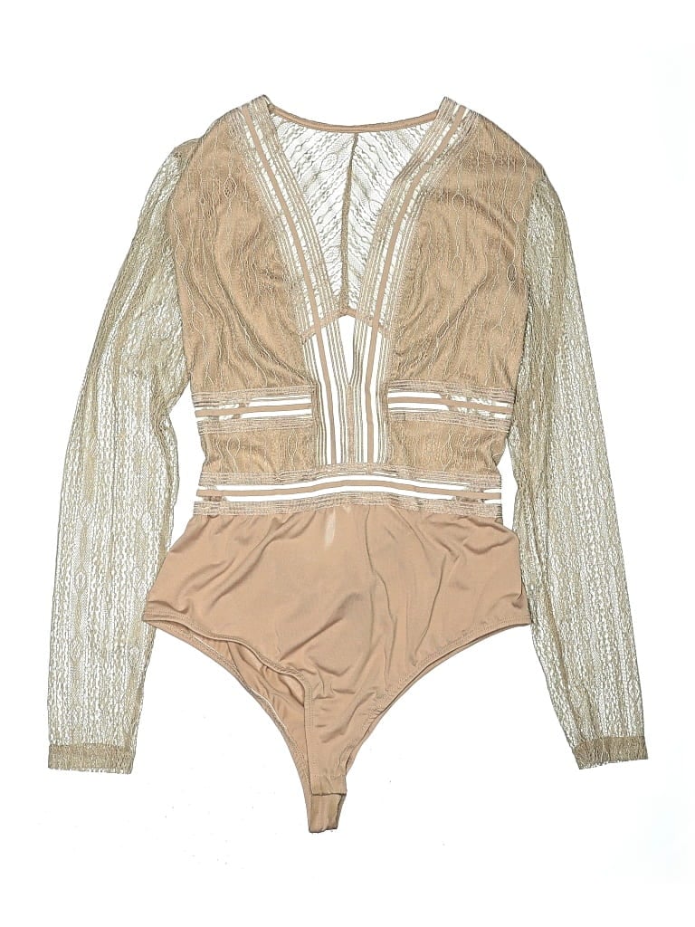 Pre-owned Lulus Bodysuit In Brown