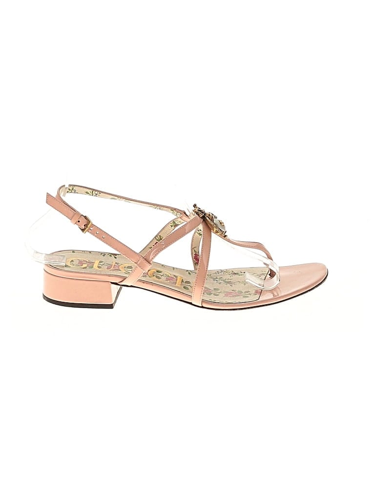 Pre-owned Gucci Sandals In Pink