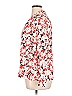 Fire Islander Print Red Long Sleeve Blouse Size 18 - photo 5