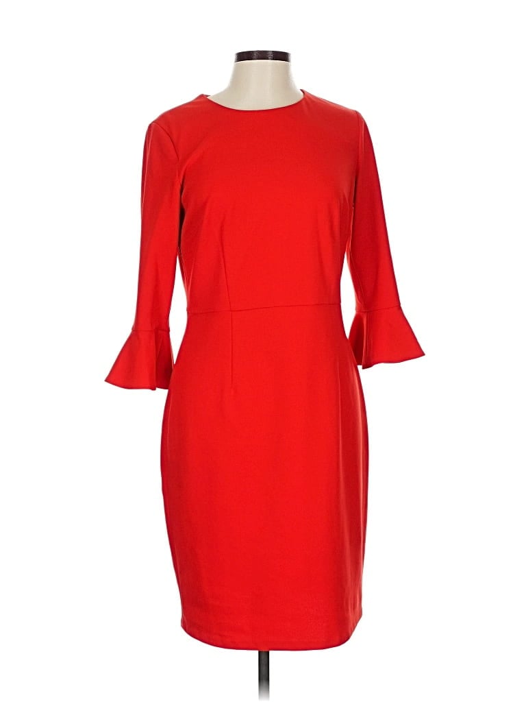 Pre-owned Donna Morgan Cocktail Dress In Red