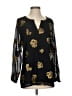 CAbi Black Long Sleeve Blouse Size S - photo 1