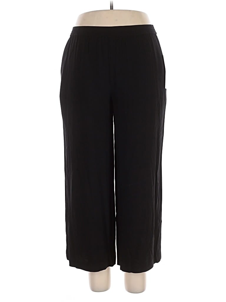 Pre-owned Kensie Casual Pants In Black