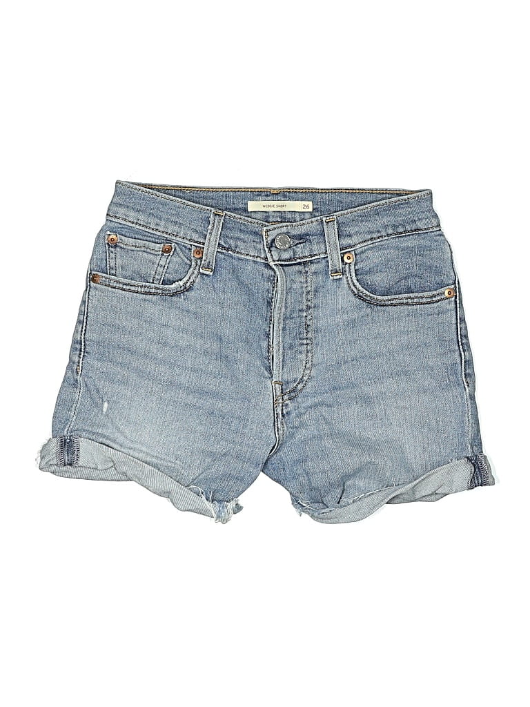 Pre-owned Levi's Denim Shorts In Blue
