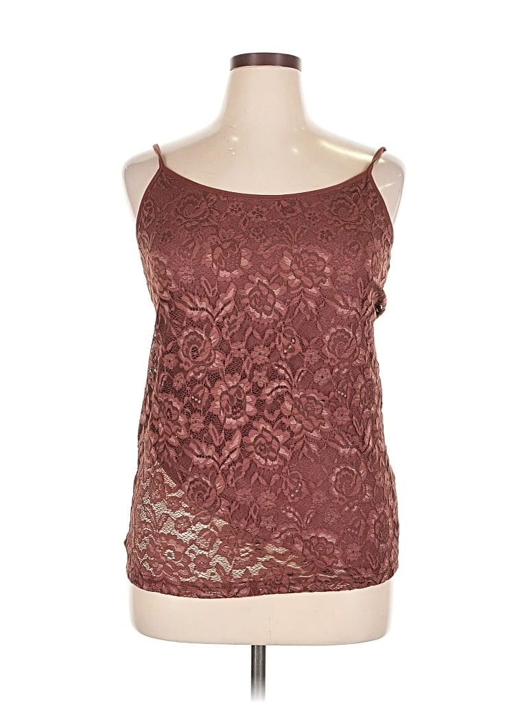 Maurices Tank Top Burgundy Strapless Neckline Tops In Burgundy