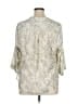Paraphrase 100% Polyester Ivory 3/4 Sleeve Blouse Size 1X - photo 2