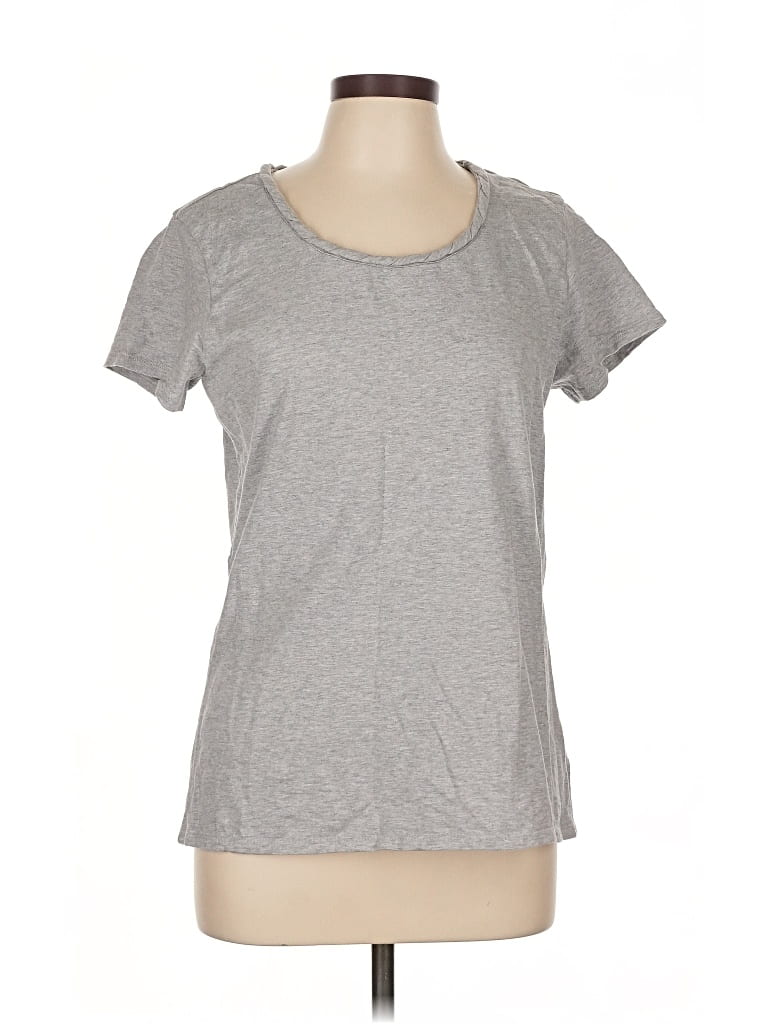 COLDWATER CREEK Pre-owned Short Sleeve T-shirt In Gray