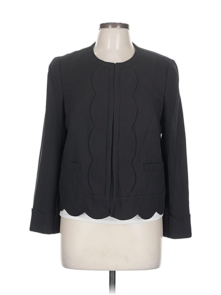 Pre-owned Ann Taylor Blazer Jacket In Black