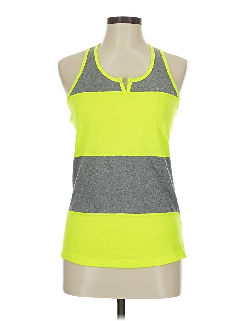 Pre-owned Nike Active Tank Top In Green