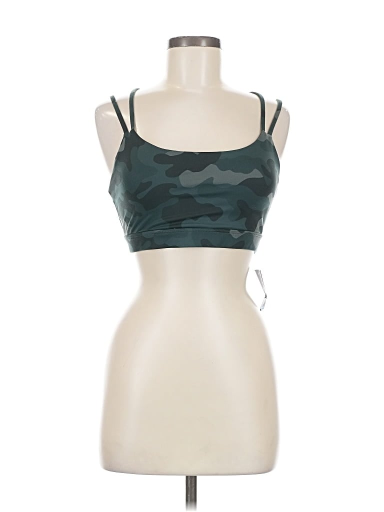 Pre-owned Gap Fit Sports Bra In Green