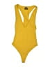Out From Under Yellow Bodysuit Size S - photo 1