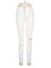 Hudson Jeans Metallic White Jeans Size 29 waist - photo 1