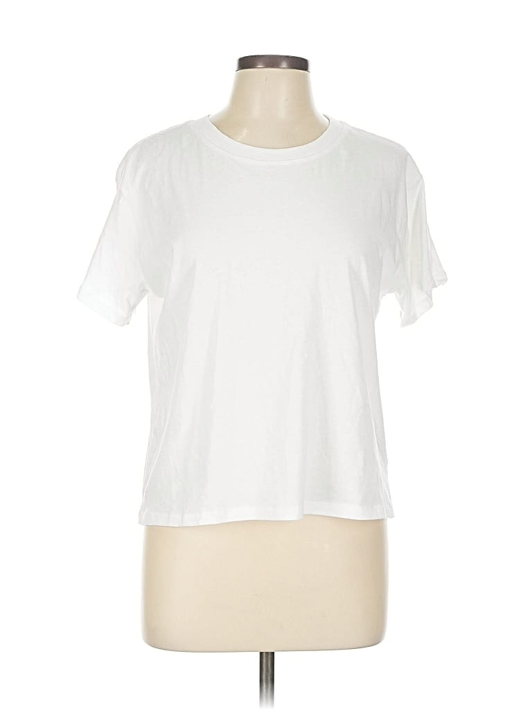 Pre-owned Z Supply Short Sleeve T-shirt In White