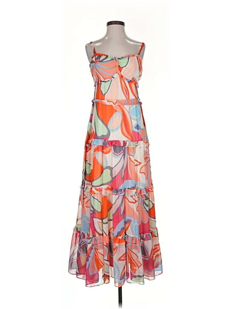 Pre-owned Alexis Casual Dress In Orange