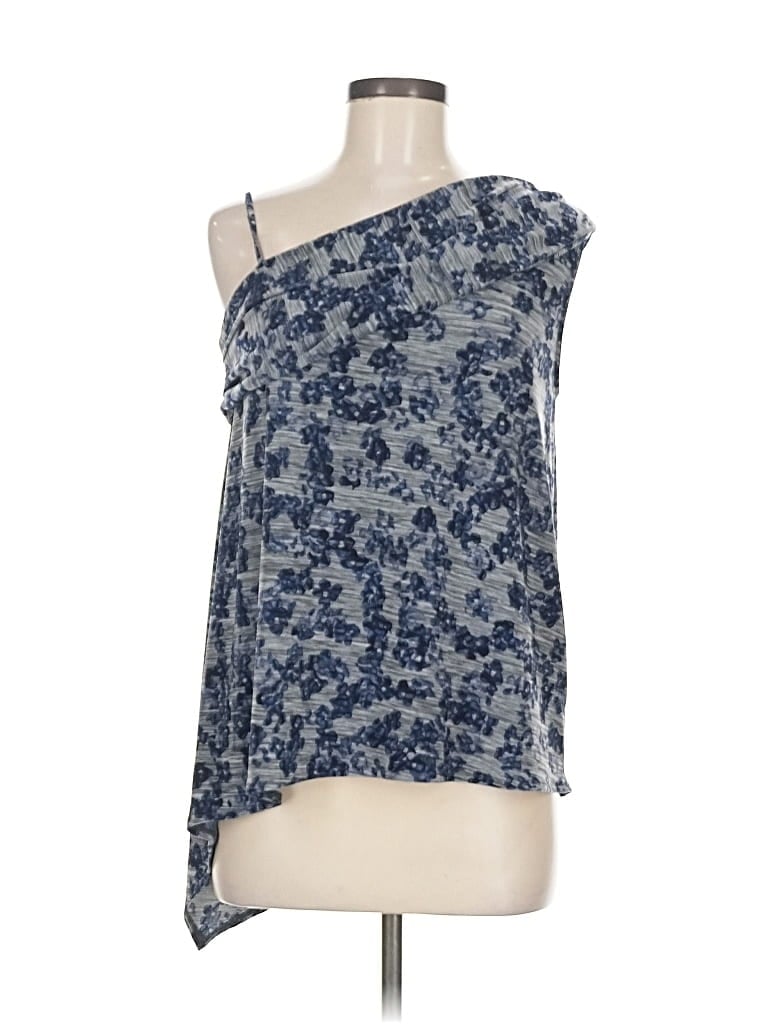 Pre-owned Rachel Rachel Roy Sleeveless Blouse In Blue
