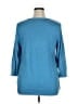 Chico's Blue Pullover Sweater Size XL (3) - photo 2