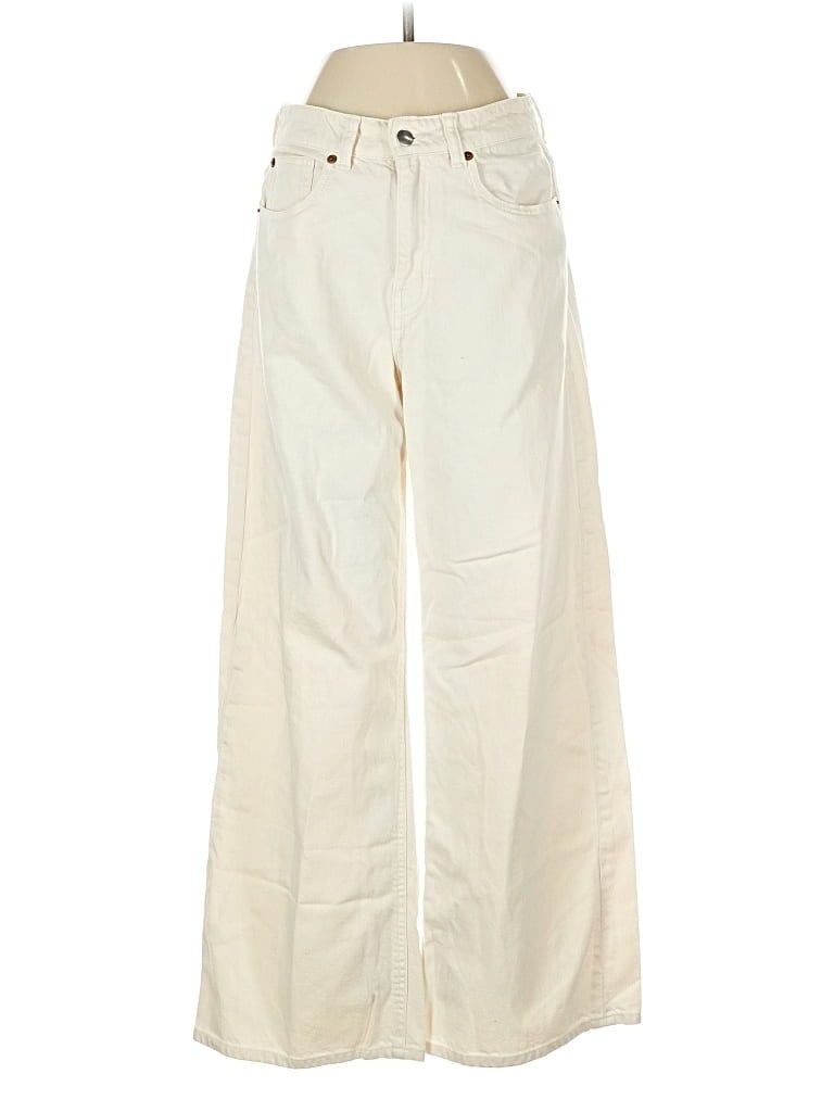 Pre-owned H&m Jeans In White
