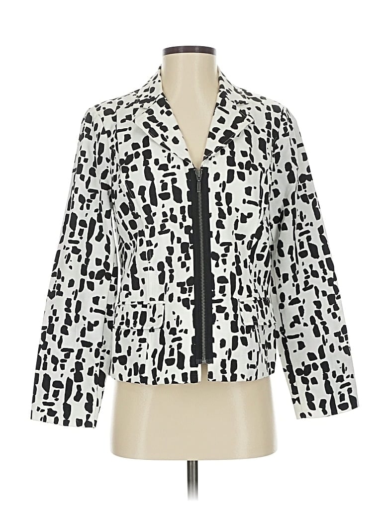 Pre-owned Chico's Jacket In White