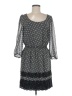 Studio M 100% Polyester Gray Casual Dress Size M - photo 1