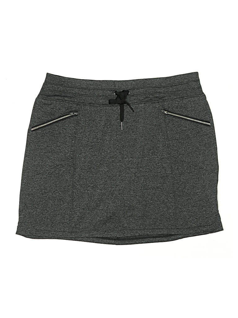 Pre-owned Tangerine Active Skort In Gray