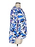 Gallery Print Blue Long Sleeve Blouse Size UK 18 / US 14 - photo 4