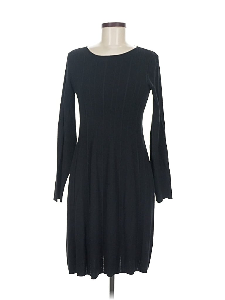 Pre-owned Piazza Sempione Casual Dress In Black