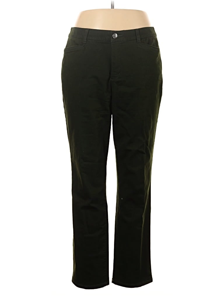 Pre-owned Christopher & Banks Casual Pants In Green