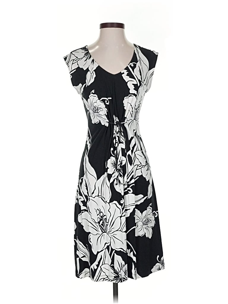 Pre-owned Tommy Bahama Casual Dress In Black