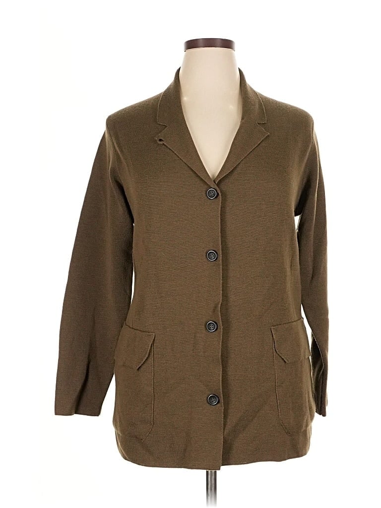 Pre-owned Hannes Roether Kimono In Brown