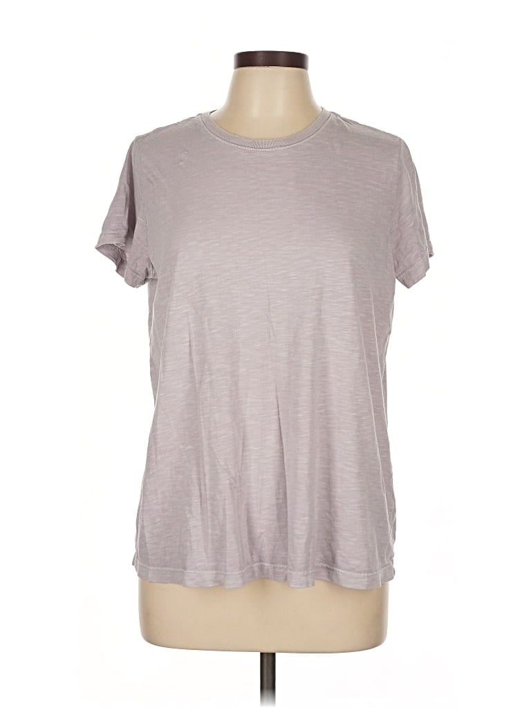 Pre-owned Marine Layer Short Sleeve T-shirt In Gray