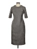 Anne Klein Solid Gray Casual Dress Size 6 - photo 1