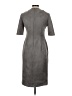 Anne Klein Solid Gray Casual Dress Size 6 - photo 2