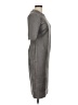 Anne Klein Solid Gray Casual Dress Size 6 - photo 4