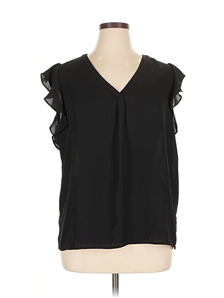Pre-owned Philosophy Republic Clothing Sleeveless Blouse In Black
