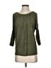 MICHAEL Michael Kors Green 3/4 Sleeve Top Size S - photo 1