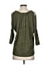 MICHAEL Michael Kors Green 3/4 Sleeve Top Size S - photo 2